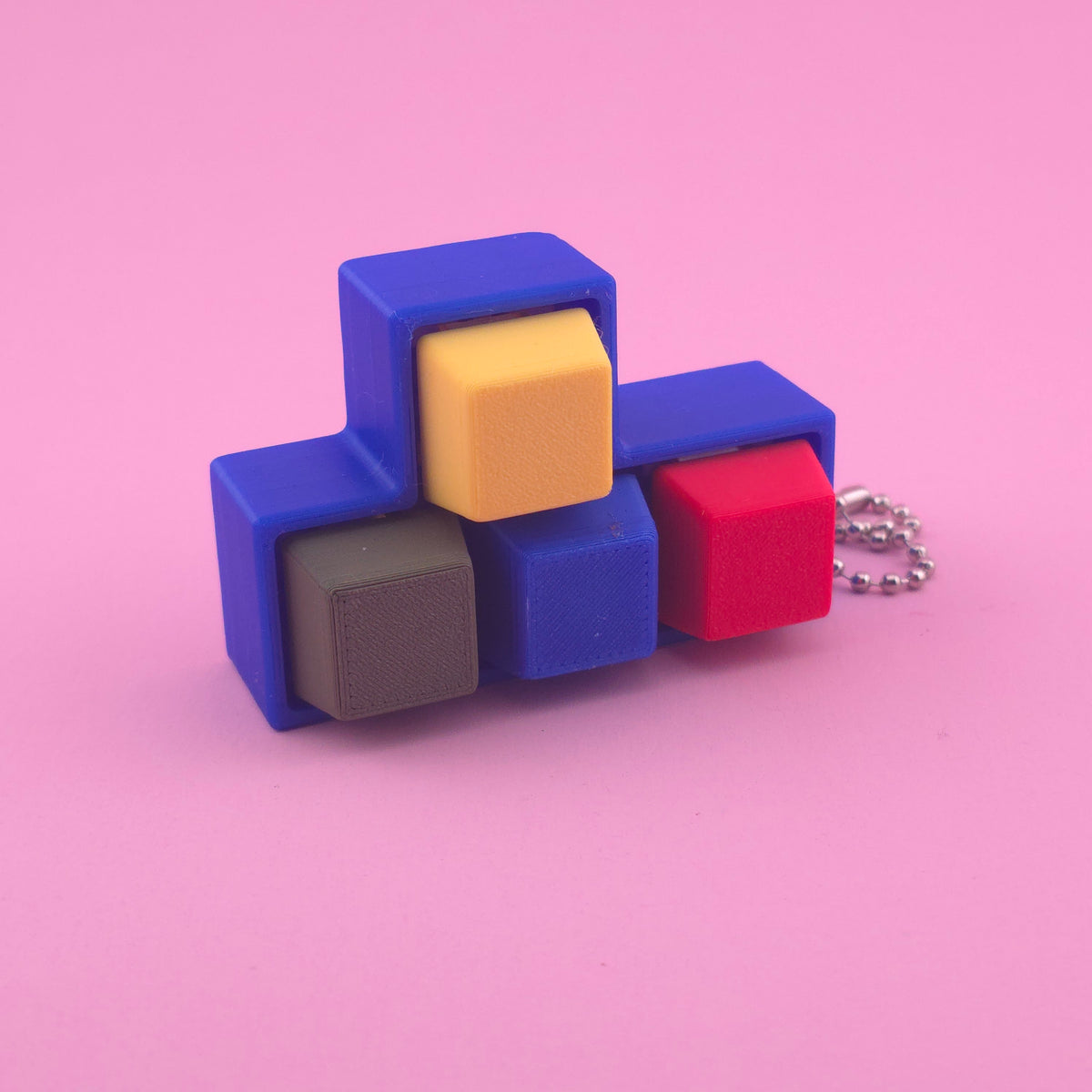 Fidget Clicker, Keyboard Clicker - Blue Multi – Crafty Productions UK